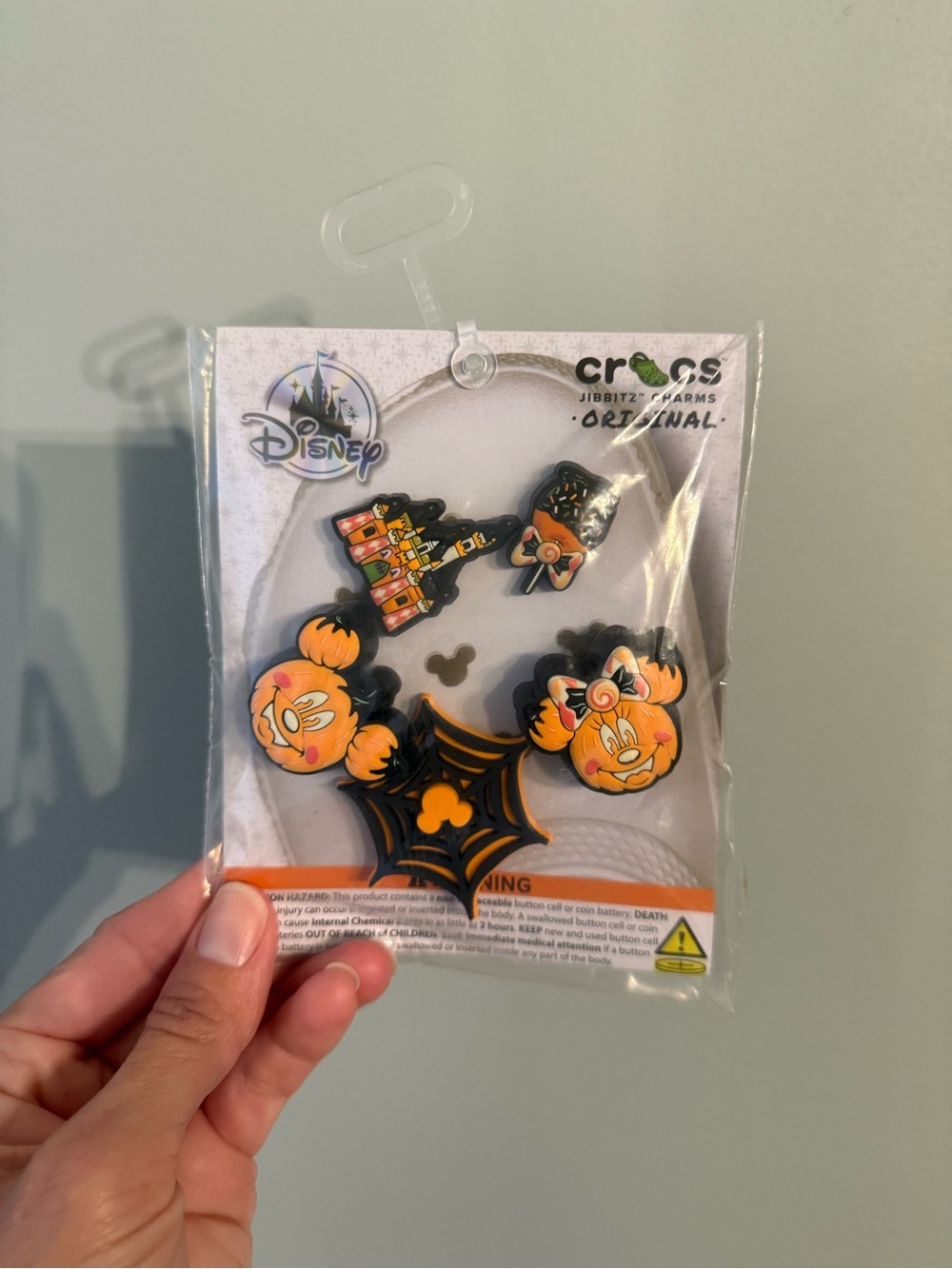 Disney Parks Halloween croc Jibbitz